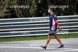 Sergio Perez (MEX) Racing Point F1 Team walks the circuit. 02.07.2020. Formula 1 World Championship, Rd 1, Austrian Grand Prix, Spielberg, Austria, Preparation Day.