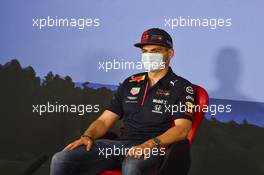 Max Verstappen (NLD) Red Bull Racing in the FIA Press Conference. 02.07.2020. Formula 1 World Championship, Rd 1, Austrian Grand Prix, Spielberg, Austria, Preparation Day.