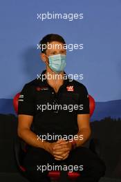 Romain Grosjean (FRA) Haas F1 Team in the FIA Press Conference. 02.07.2020. Formula 1 World Championship, Rd 1, Austrian Grand Prix, Spielberg, Austria, Preparation Day.