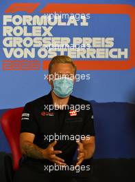 Kevin Magnussen (DEN) Haas F1 Team in the FIA Press Conference. 02.07.2020. Formula 1 World Championship, Rd 1, Austrian Grand Prix, Spielberg, Austria, Preparation Day.