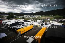 Renault F1 Team trucks in the paddock. 01.07.2020. Formula 1 World Championship, Rd 1, Austrian Grand Prix, Spielberg, Austria, Preparation Day.