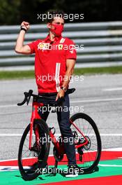 Charles Leclerc (MON) Ferrari rides the circuit. 02.07.2020. Formula 1 World Championship, Rd 1, Austrian Grand Prix, Spielberg, Austria, Preparation Day.