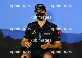 Nicholas Latifi (CDN) Williams Racing in the FIA Press Conference. 02.07.2020. Formula 1 World Championship, Rd 1, Austrian Grand Prix, Spielberg, Austria, Preparation Day.