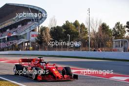 Sebastian Vettel (GER) Ferrari SF1000. 21.02.2020. Formula One Testing, Day Three, Barcelona, Spain. Friday.