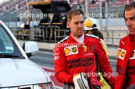 Sebastian Vettel (GER) Ferrari. 21.02.2020. Formula One Testing, Day Three, Barcelona, Spain. Friday.