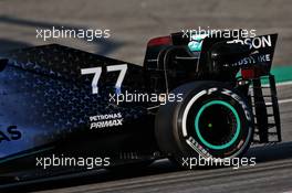 Mercedes AMG F1 W11 rear wing detail. 21.02.2020. Formula One Testing, Day Three, Barcelona, Spain. Friday.