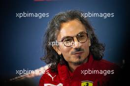 Laurent Mekies (FRA) Ferrari Sporting Director in the FIA Press Conference. 21.02.2020. Formula One Testing, Day Three, Barcelona, Spain. Friday.