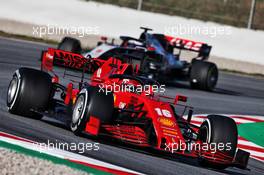 Charles Leclerc (MON) Ferrari SF1000. 20.02.2020. Formula One Testing, Day Two, Barcelona, Spain. Thursday.