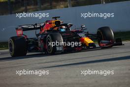 Alexander Albon (THA), Red Bull Racing  20.02.2020. Formula One Testing, Day Two, Barcelona, Spain. Thursday.