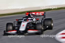 Romain Grosjean (FRA) Haas F1 Team VF-20. 20.02.2020. Formula One Testing, Day Two, Barcelona, Spain. Thursday.