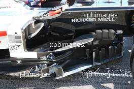 Haas F1 Team VF-20 Barge Board. 20.02.2020. Formula One Testing, Day Two, Barcelona, Spain. Thursday.