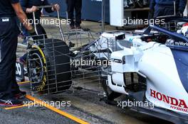 Daniil Kvyat (RUS) AlphaTauri AT01. 20.02.2020. Formula One Testing, Day Two, Barcelona, Spain. Thursday.