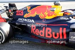 Red Bull Racing RB16 Engine cover and floor. 20.02.2020. Formula One Testing, Day Two, Barcelona, Spain. Thursday.
