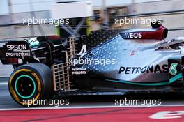 Lewis Hamilton (GBR) Mercedes AMG F1 W11. 20.02.2020. Formula One Testing, Day Two, Barcelona, Spain. Thursday.