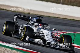 Pierre Gasly (FRA) AlphaTauri AT01. 20.02.2020. Formula One Testing, Day Two, Barcelona, Spain. Thursday.