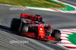 Sebastian Vettel (GER) Ferrari SF1000. 20.02.2020. Formula One Testing, Day Two, Barcelona, Spain. Thursday.