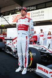 Kimi Raikkonen (FIN) Alfa Romeo Racing C39. 19.02.2020. Formula One Testing, Day One, Barcelona, Spain. Wednesday.