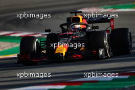 Max Verstappen (NLD), Red Bull Racing  19.02.2020. Formula One Testing, Day One, Barcelona, Spain. Wednesday.