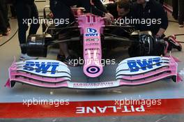 Racing Point F1 Team Front Wing nose cone. 19.02.2020. Formula One Testing, Day One, Barcelona, Spain. Wednesday.