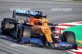 Carlos Sainz Jr (ESP) McLaren MCL35. 19.02.2020. Formula One Testing, Day One, Barcelona, Spain. Wednesday.