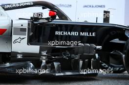 Haas VF-20 sidepod detail. 19.02.2020. Formula One Testing, Day One, Barcelona, Spain. Wednesday.