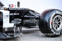 Haas VF-20 front suspension detail. 19.02.2020. Formula One Testing, Day One, Barcelona, Spain. Wednesday.