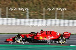 Charles Leclerc (MON) Ferrari SF1000. 19.02.2020. Formula One Testing, Day One, Barcelona, Spain. Wednesday.