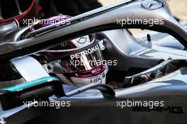 Lewis Hamilton (GBR) Mercedes AMG F1 W11. 19.02.2020. Formula One Testing, Day One, Barcelona, Spain. Wednesday.