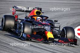 Max Verstappen (NLD) Red Bull Racing RB16. 19.02.2020. Formula One Testing, Day One, Barcelona, Spain. Wednesday.