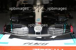 Mercedes AMG F1 Front Wing nose cone. 19.02.2020. Formula One Testing, Day One, Barcelona, Spain. Wednesday.