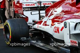 Alfa Romeo Racing C39 rear floor detail. 19.02.2020. Formula One Testing, Day One, Barcelona, Spain. Wednesday.