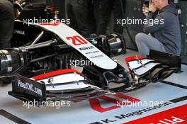 Kevin Magnussen (DEN) Haas VF-20 - front wing detail. 19.02.2020. Formula One Testing, Day One, Barcelona, Spain. Wednesday.