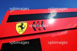 Ferrari logo. 19.02.2020. Formula One Testing, Day One, Barcelona, Spain. Wednesday.
