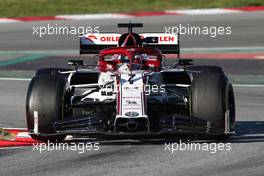Kimi Raikkonen (FIN), Alfa Romeo Racing  28.02.2020. Formula One Testing, Day Three, Barcelona, Spain. Friday.