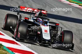 Romain Grosjean (FRA) Haas F1 Team VF-20. 28.02.2020. Formula One Testing, Day Three, Barcelona, Spain. Friday.