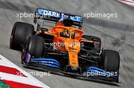 Lando Norris (GBR) McLaren MCL35. 27.02.2020. Formula One Testing, Day Two, Barcelona, Spain. Thursday.