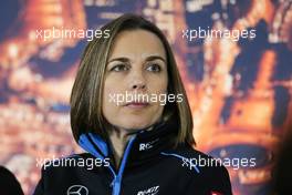 Claire Williams (GBR), Williams F1 Team 27.02.2020. Formula One Testing, Day Two, Barcelona, Spain. Thursday.