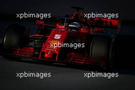 Sebastian Vettel (GER), Scuderia Ferrari  27.02.2020. Formula One Testing, Day Two, Barcelona, Spain. Thursday.