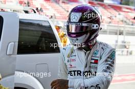 Lewis Hamilton (GBR) Mercedes AMG F1. 27.02.2020. Formula One Testing, Day Two, Barcelona, Spain. Thursday.