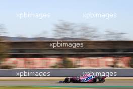 Lance Stroll (CDN), Racing Point  27.02.2020. Formula One Testing, Day Two, Barcelona, Spain. Thursday.