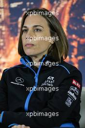 Claire Williams (GBR), Williams F1 Team 27.02.2020. Formula One Testing, Day Two, Barcelona, Spain. Thursday.