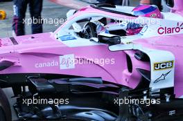 Lance Stroll (CDN) Racing Point F1 Team RP20 sidepod barge board detail. 26.02.2020. Formula One Testing, Day One, Barcelona, Spain. Wednesday.