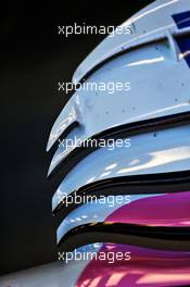 Racing Point F1 Team RP20 front wing detail. 26.02.2020. Formula One Testing, Day One, Barcelona, Spain. Wednesday.