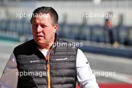 Zak Brown (USA) McLaren Executive Director. 26.02.2020. Formula One Testing, Day One, Barcelona, Spain. Wednesday.
