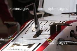 Winglets on the Alfa Romeo Racing C39.  26.02.2020. Formula One Testing, Day One, Barcelona, Spain. Wednesday.