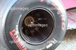 Racing Point Wheel. 26.02.2020. Formula One Testing, Day One, Barcelona, Spain. Wednesday.