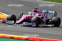 Sergio Perez (MEX) Racing Point F1 Team RP19. 28.08.2020. Formula 1 World Championship, Rd 7, Belgian Grand Prix, Spa Francorchamps, Belgium, Practice Day.