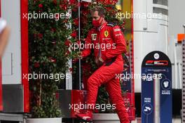 Sebastian Vettel (GER) Ferrari. 28.08.2020. Formula 1 World Championship, Rd 7, Belgian Grand Prix, Spa Francorchamps, Belgium, Practice Day.
