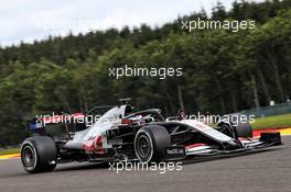 Romain Grosjean (FRA) Haas F1 Team VF-20. 28.08.2020. Formula 1 World Championship, Rd 7, Belgian Grand Prix, Spa Francorchamps, Belgium, Practice Day.