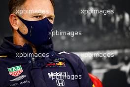 Christian Horner (GBR) Red Bull Racing Team Principal in the FIA Press Conference. 28.08.2020. Formula 1 World Championship, Rd 7, Belgian Grand Prix, Spa Francorchamps, Belgium, Practice Day.